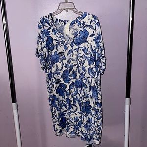 Floral Tshirt dress